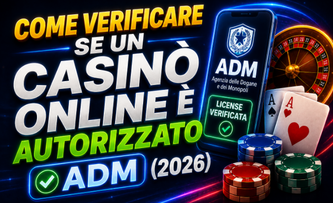 Come verificare se un casinò online è autorizzato ADM (2026)