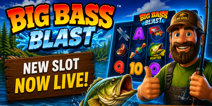 Big Bass Blast Launches: The Big Bass Series Gets a Brand-New Slot