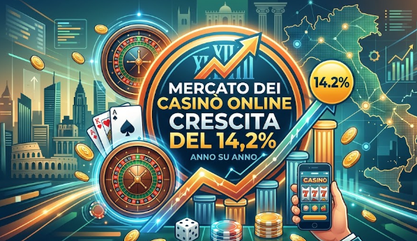 Il Mercato dei Casinò Online in Italia Cresce del 14,2% a Giugno: Cosa Significa per i Giocatori